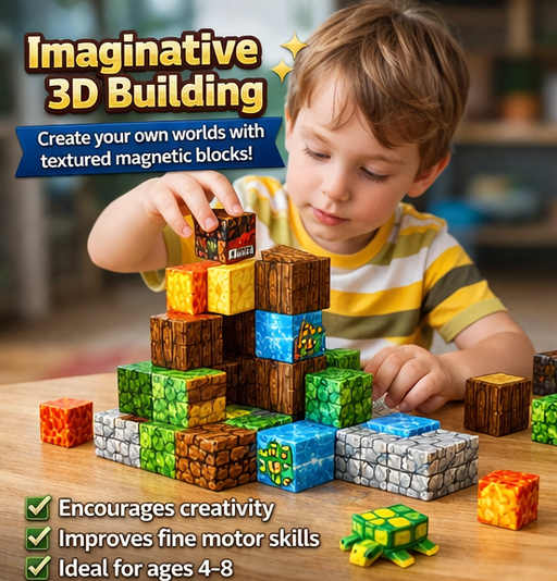 BuildSnap Magnetic Blocks
